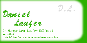 daniel laufer business card